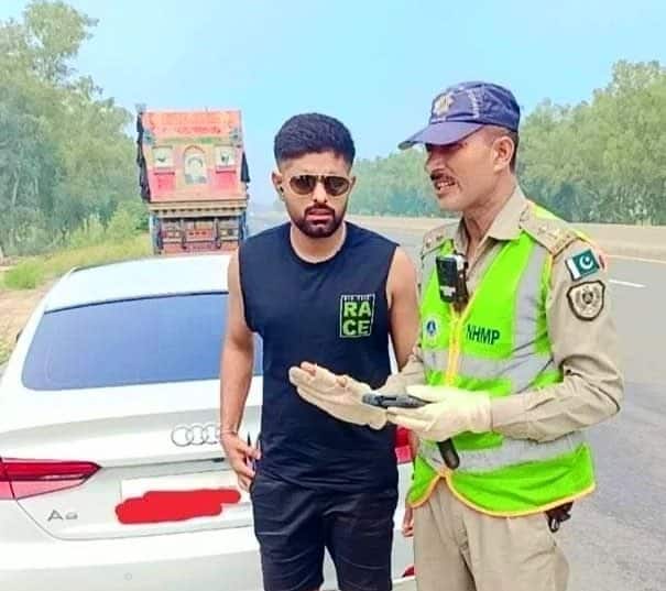 Babar Azam Fined! Over-Speeding Creates Problem For Pakistan Skipper